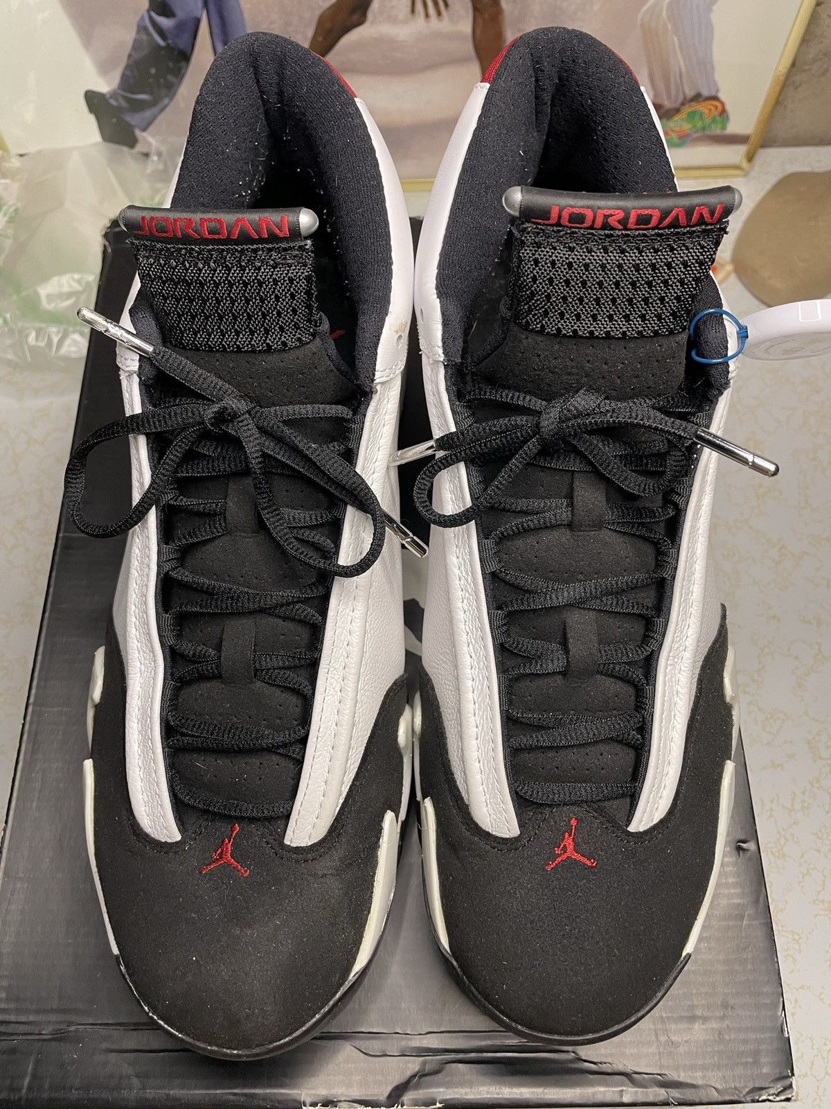 Jordan Retro 14 ‘black toe’