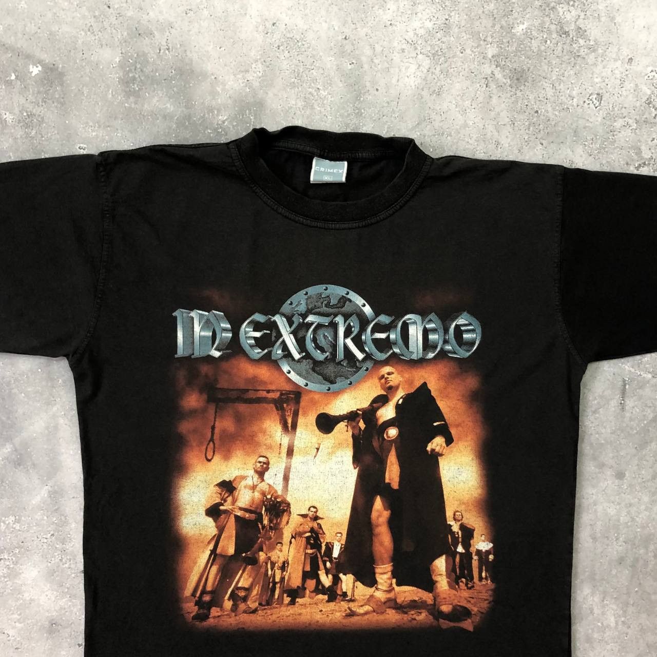 Band Tees Vintage 2000-2001 In Extremo Tour Band T Shirt Faded L/XL Size US XL / EU 56 / 4 - 3 Thumbnail