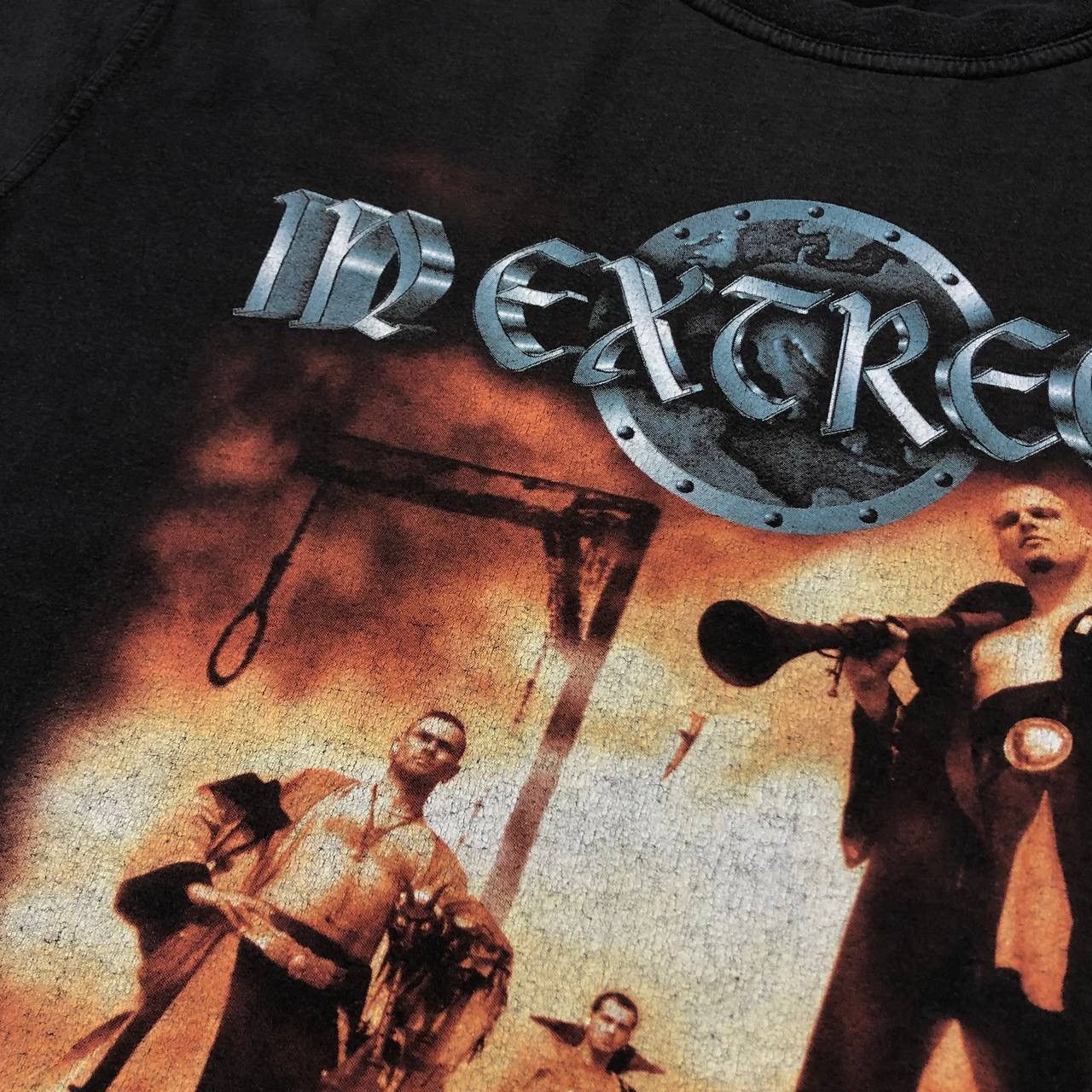 Band Tees Vintage 2000-2001 In Extremo Tour Band T Shirt Faded L/XL Size US XL / EU 56 / 4 - 6 Thumbnail