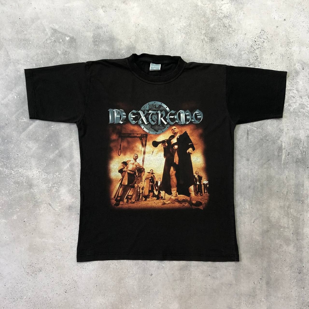 Band Tees Vintage 2000-2001 In Extremo Tour Band T Shirt Faded L/XL Size US XL / EU 56 / 4 - 1 Thumbnail