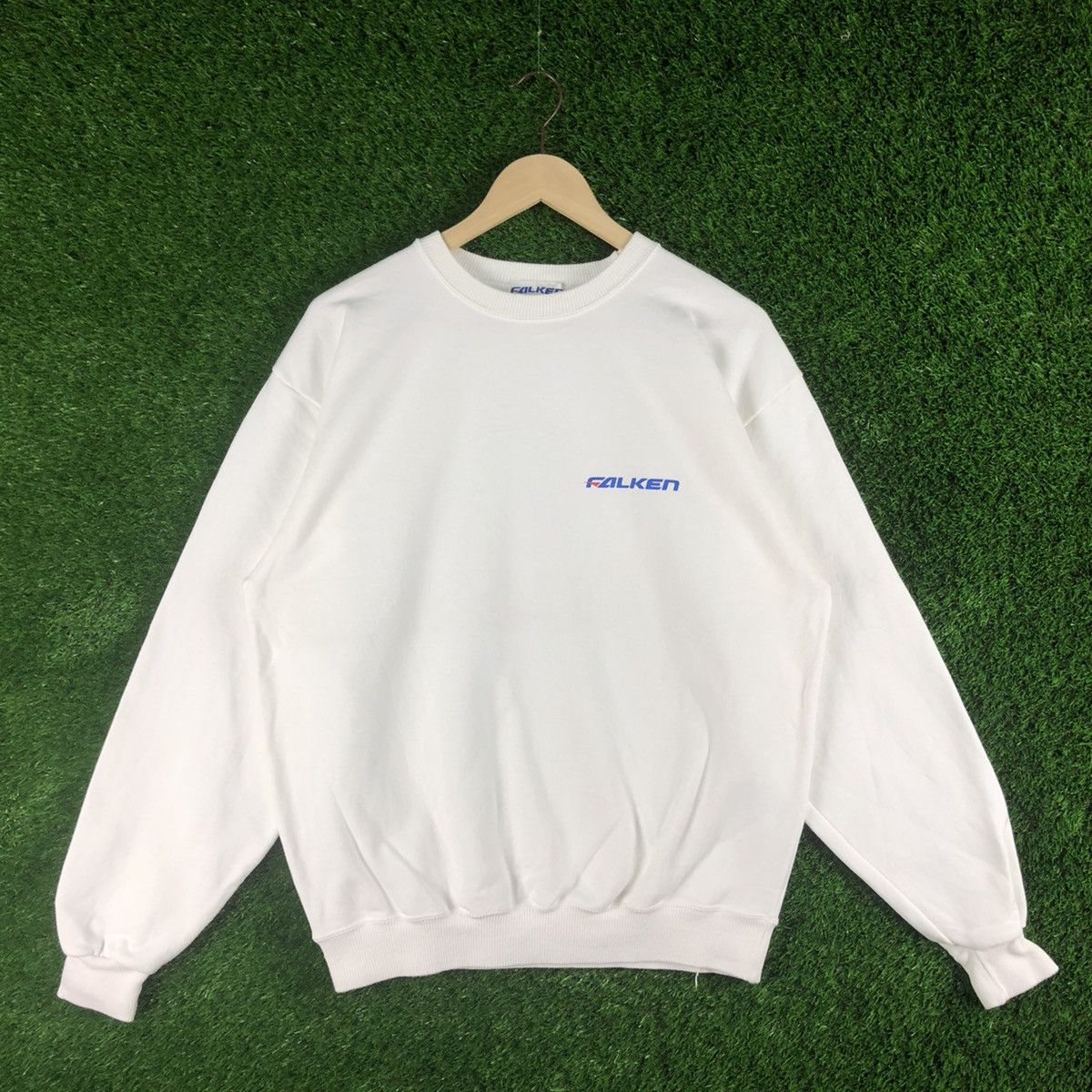 Vintage Vintage 90s Falken Sweatshirt Size US M / EU 48-50 / 2 - 2 Thumbnail