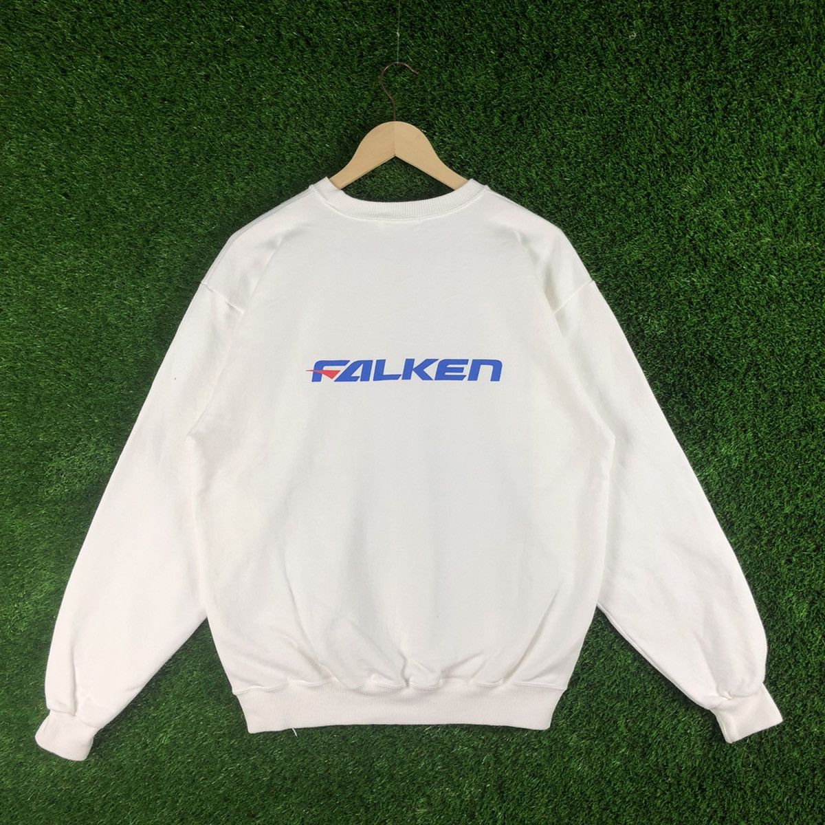 Vintage Vintage 90s Falken Sweatshirt Size US M / EU 48-50 / 2 - 1 Thumbnail