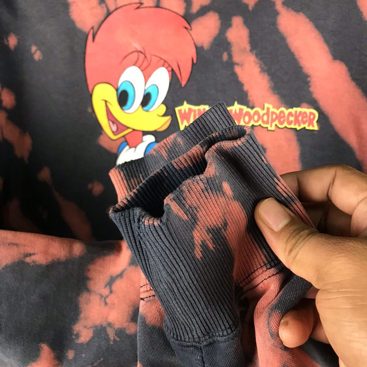 Cartoon Network × Champion Winnie Woodpecker X Champion Hoodie Acid Wash Size US M / EU 48-50 / 2 - 5 Thumbnail