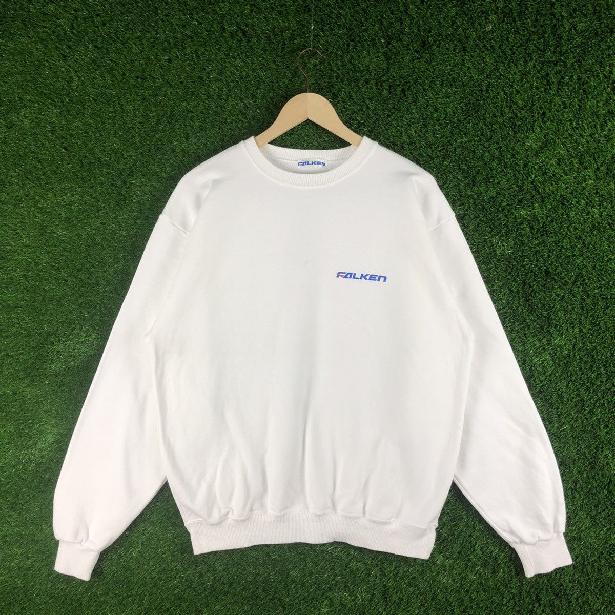 Vintage Vintage 90s Falken Sweatshirt Size US M / EU 48-50 / 2 - 2 Thumbnail