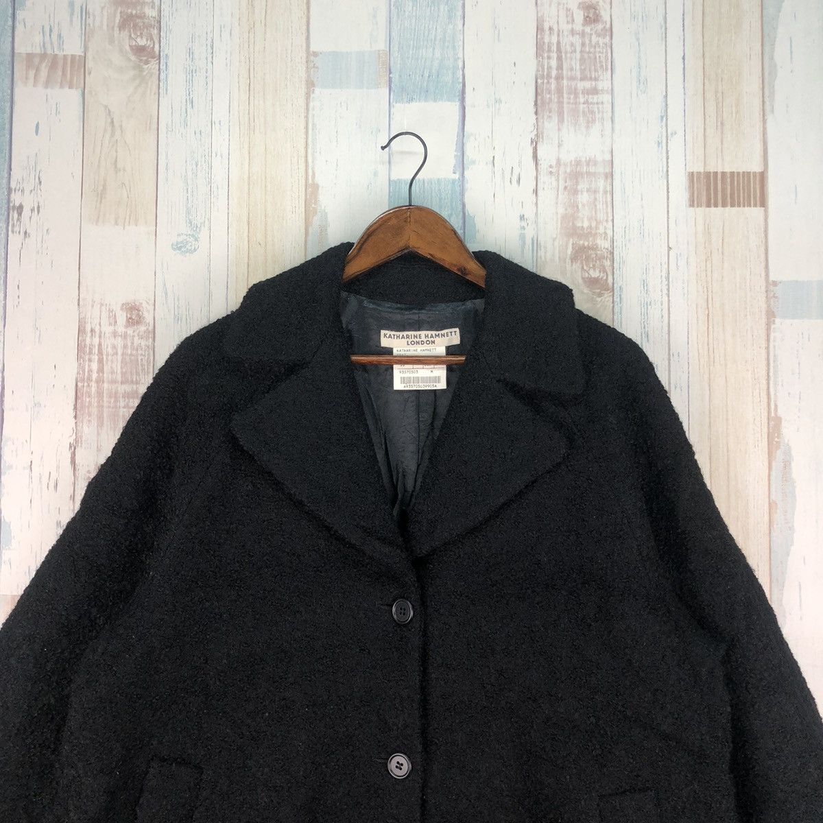 Katharine Hamnett London Katharine Hamnet Wool Long Jacket/Coat Size US M / EU 48-50 / 2 - 3 Thumbnail
