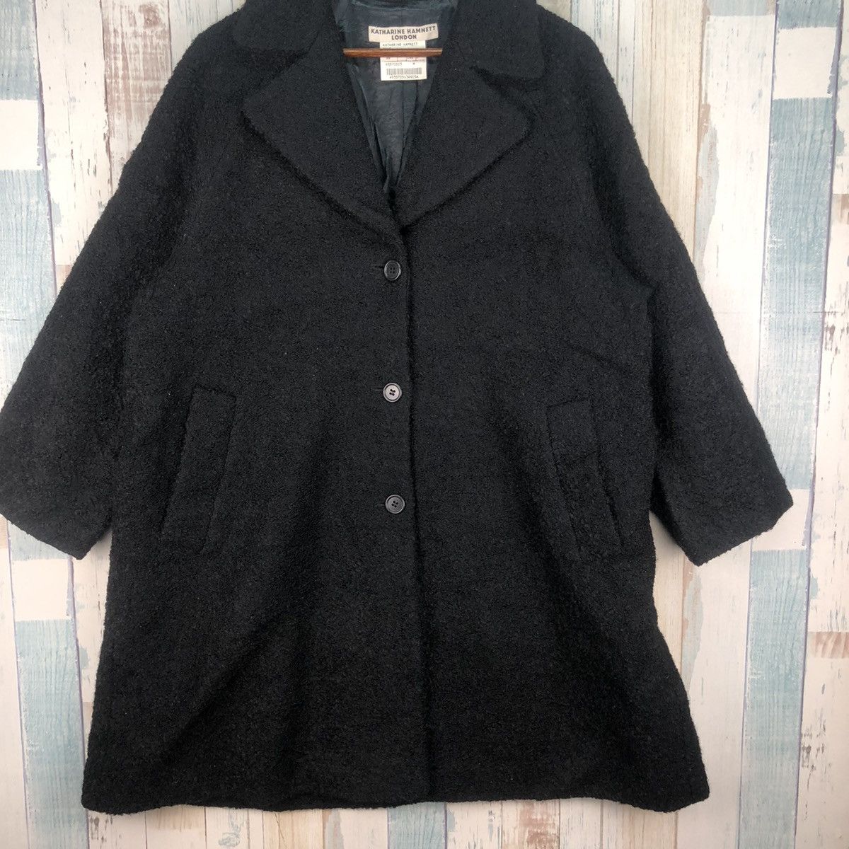 Katharine Hamnett London Katharine Hamnet Wool Long Jacket/Coat Size US M / EU 48-50 / 2 - 4 Thumbnail