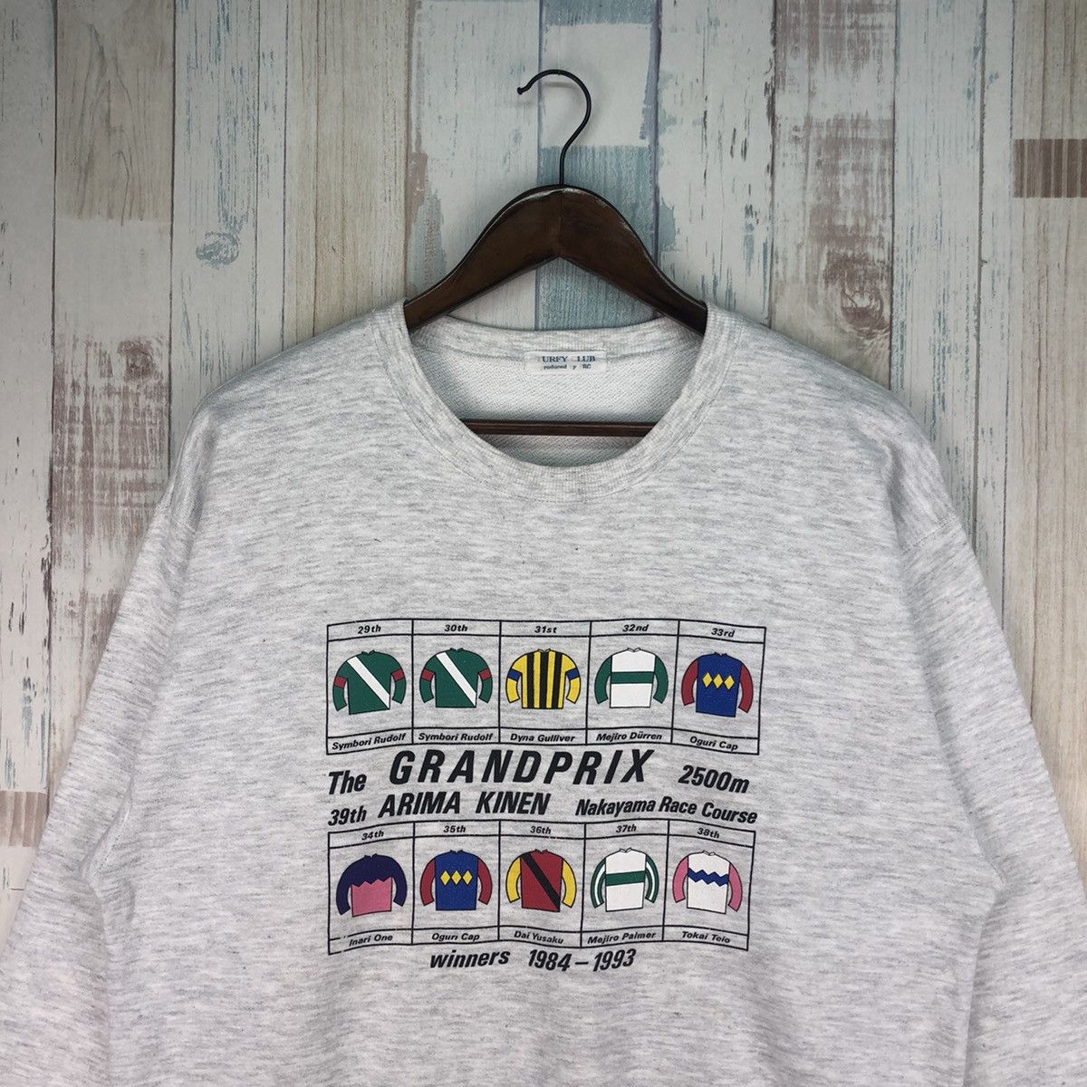 Vintage Vintage 80s Grandprix Nakayama Horse Race Course Size US L / EU 52-54 / 3 - 3 Thumbnail