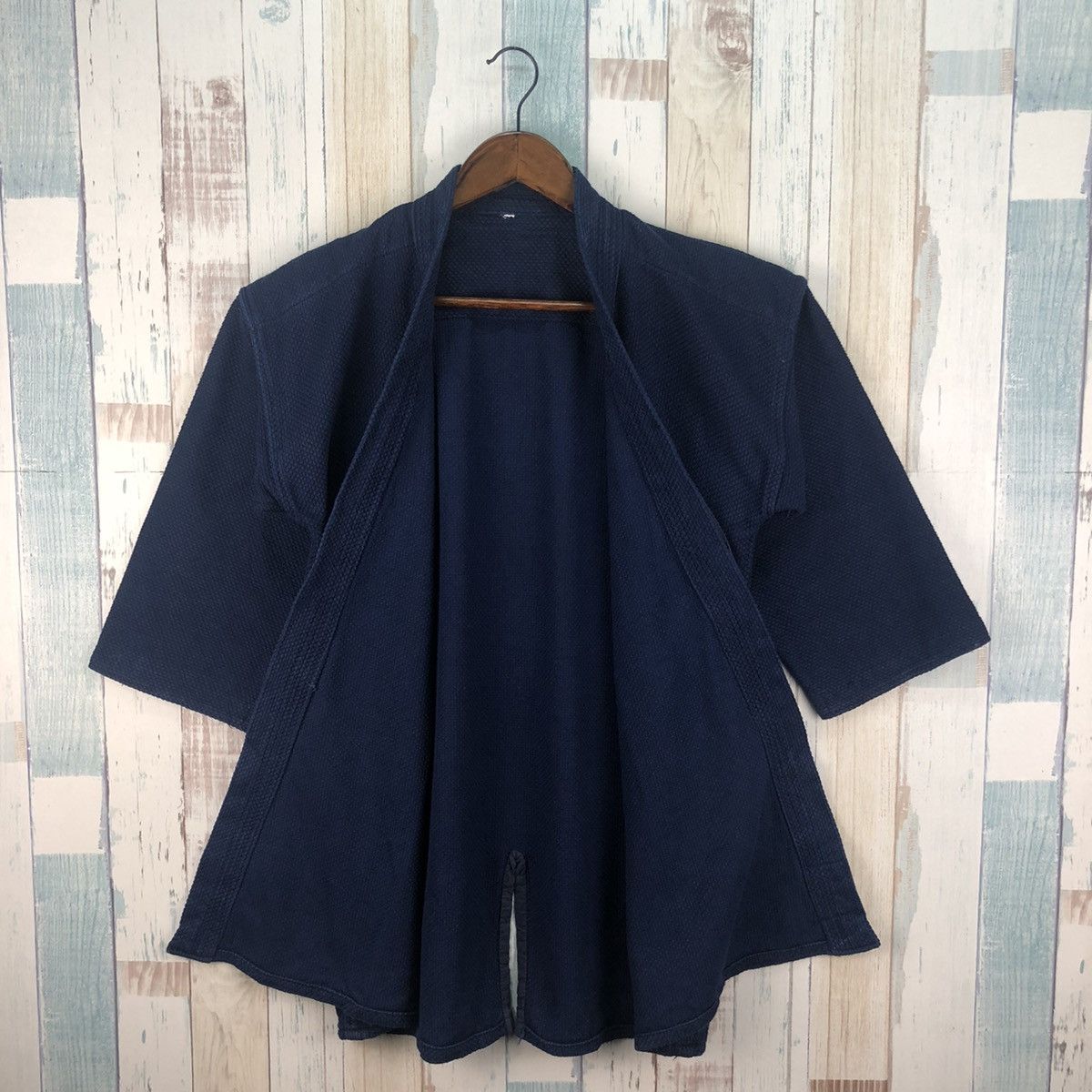 Indigo × Vintage Vintage Japan Blue Indigo Drawstring Kimono Like Kapital Size US M / EU 48-50 / 2 - 3 Thumbnail