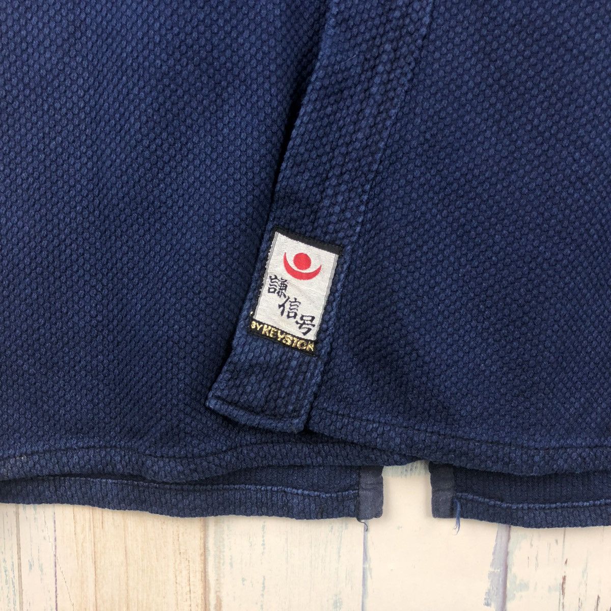 Indigo × Vintage Vintage Japan Blue Indigo Drawstring Kimono Like Kapital Size US M / EU 48-50 / 2 - 7 Thumbnail
