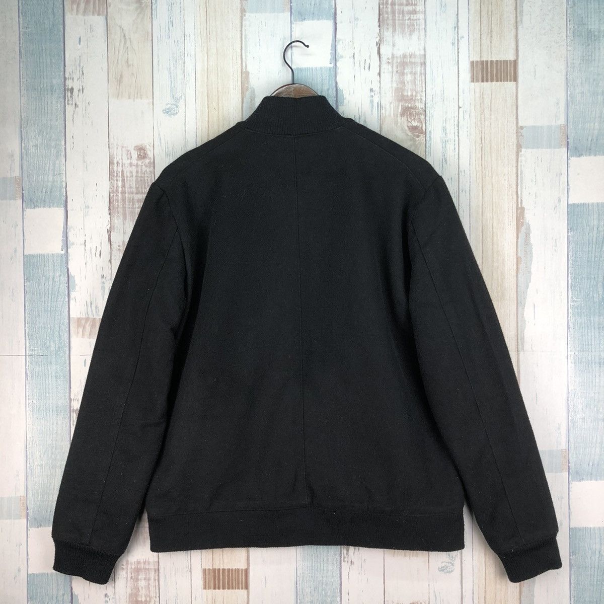 Vintage Vintage New York Spell Out Wool Varsity Jacket Size US L / EU 52-54 / 3 - 2 Thumbnail