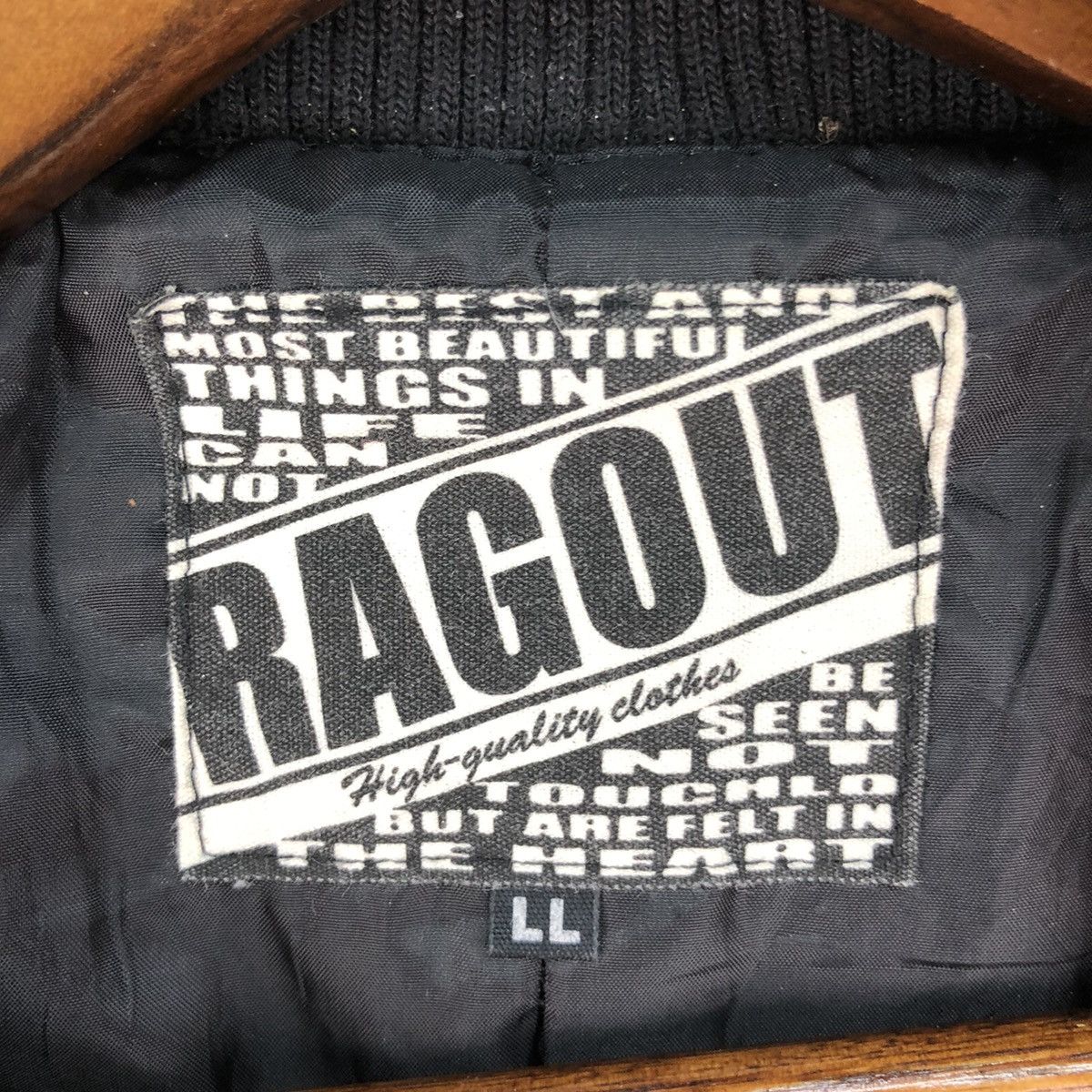 Vintage Vintage New York Spell Out Wool Varsity Jacket Size US L / EU 52-54 / 3 - 4 Thumbnail