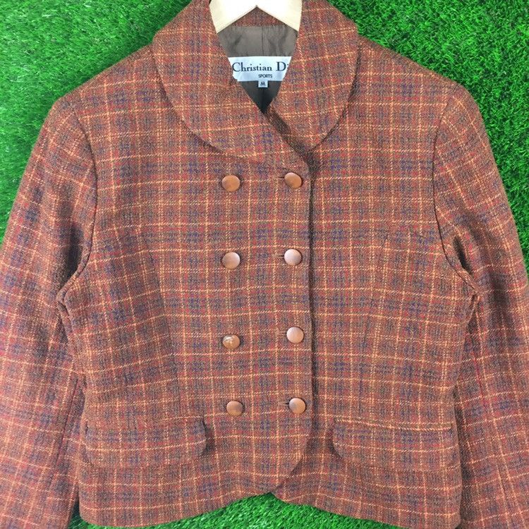 Christian Dior Monsieur Vintage Christion Dior Sport Crop Top Wool Size US M / EU 48-50 / 2 - 3 Thumbnail