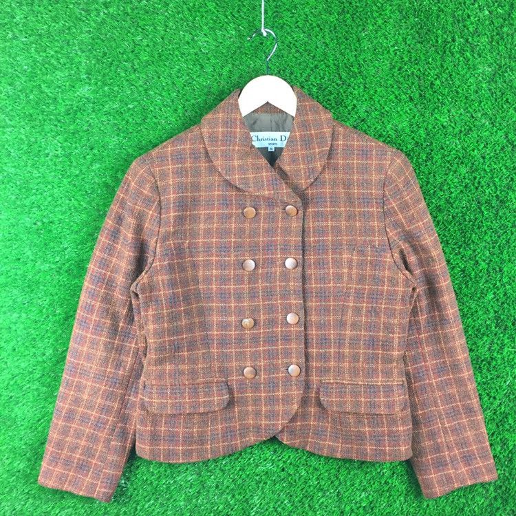 Christian Dior Monsieur Vintage Christion Dior Sport Crop Top Wool Size US M / EU 48-50 / 2 - 1 Thumbnail