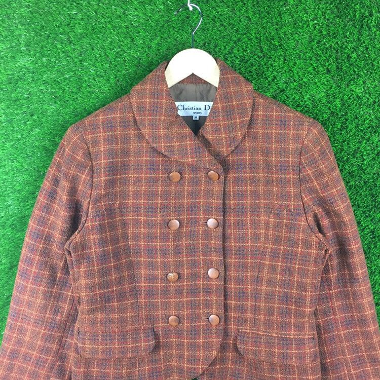 Christian Dior Monsieur Vintage Christion Dior Sport Crop Top Wool Size US M / EU 48-50 / 2 - 2 Thumbnail