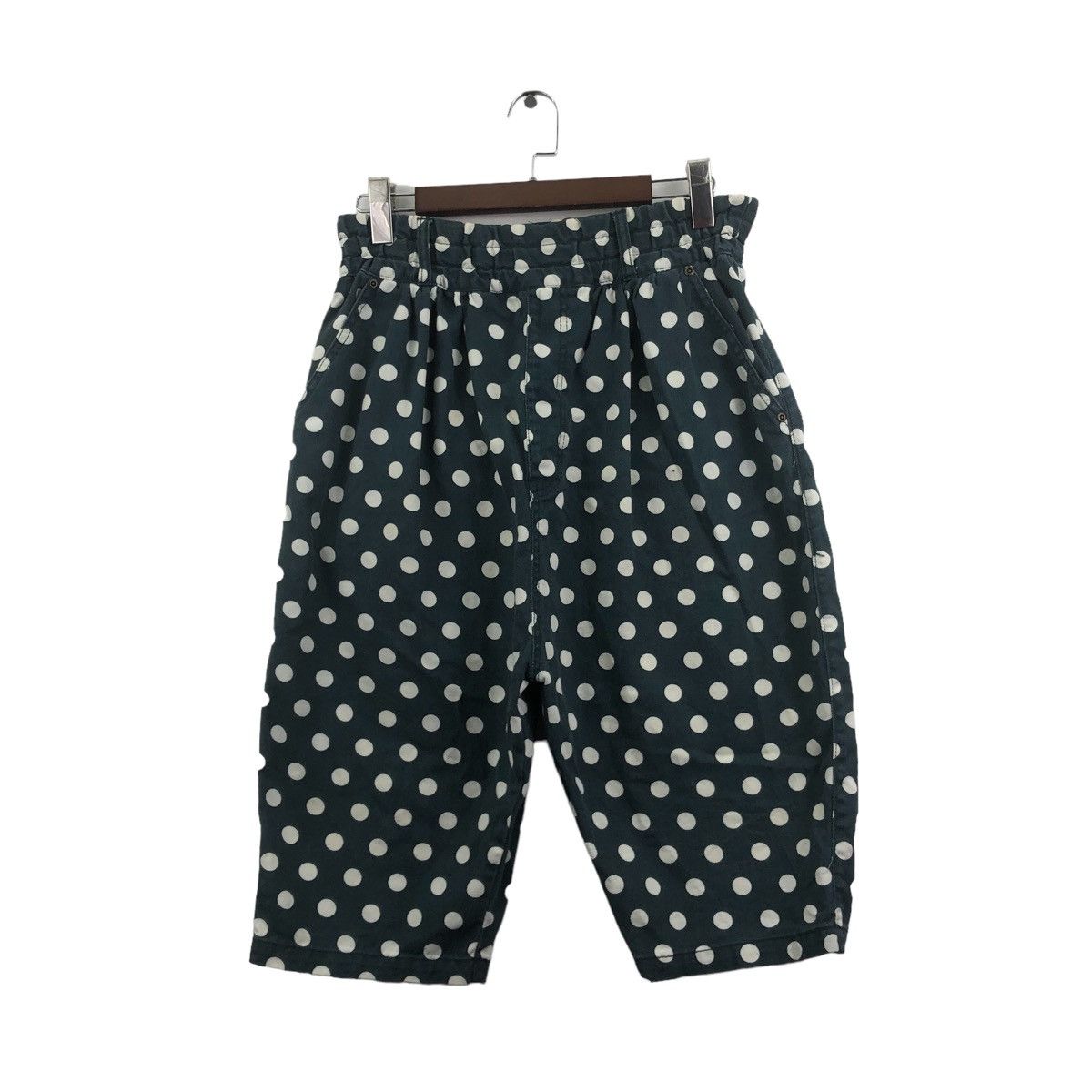 Vintage Japanese Brand POLKADOT 3 QUARTER Jogger Pant
