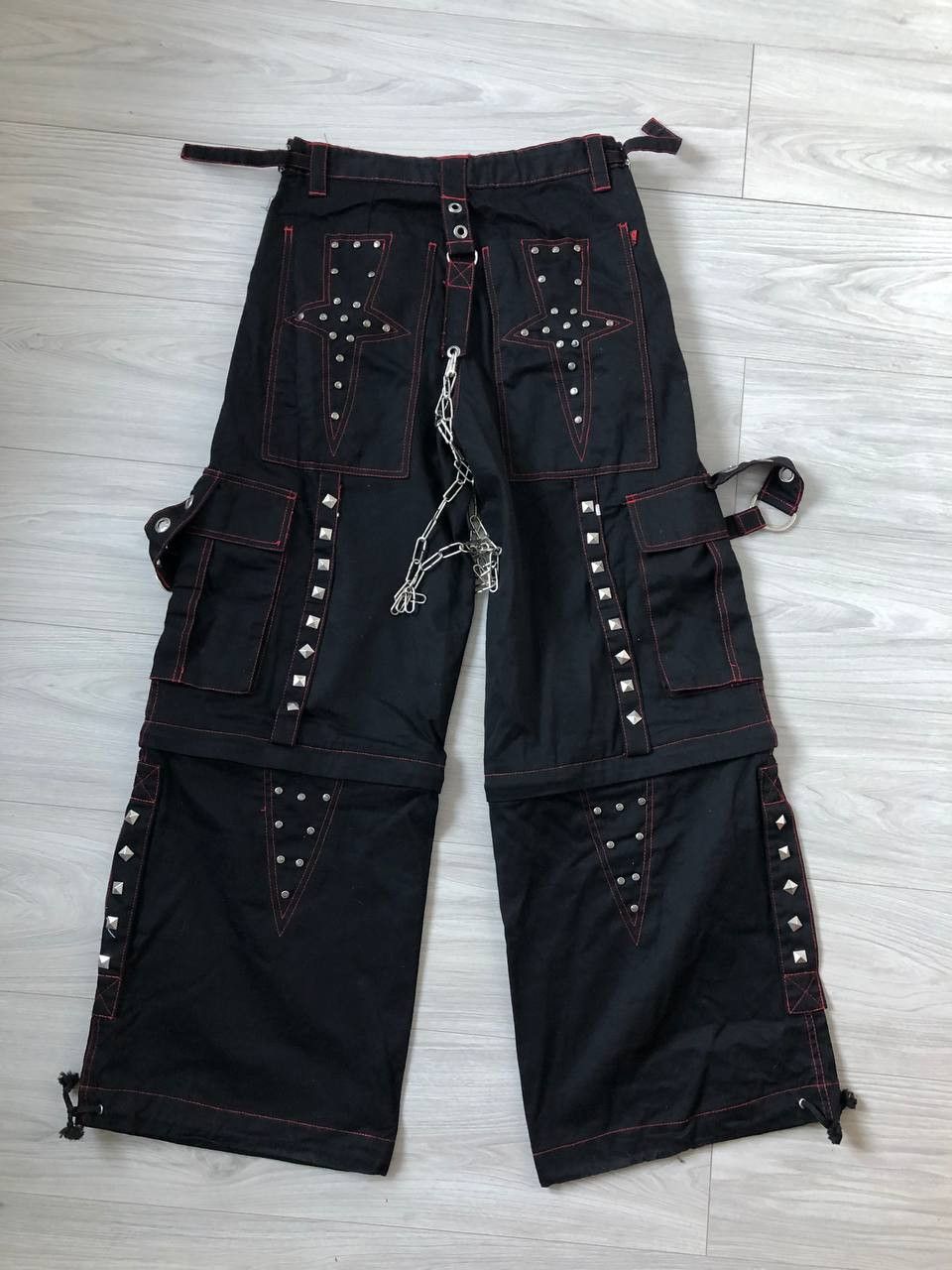 Vintage vintage Scissorhands pants cargo rap Size US 32 / EU 48 - 3 Thumbnail