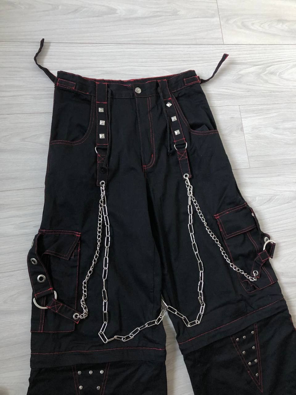 Vintage vintage Scissorhands pants cargo rap Size US 32 / EU 48 - 2 Thumbnail