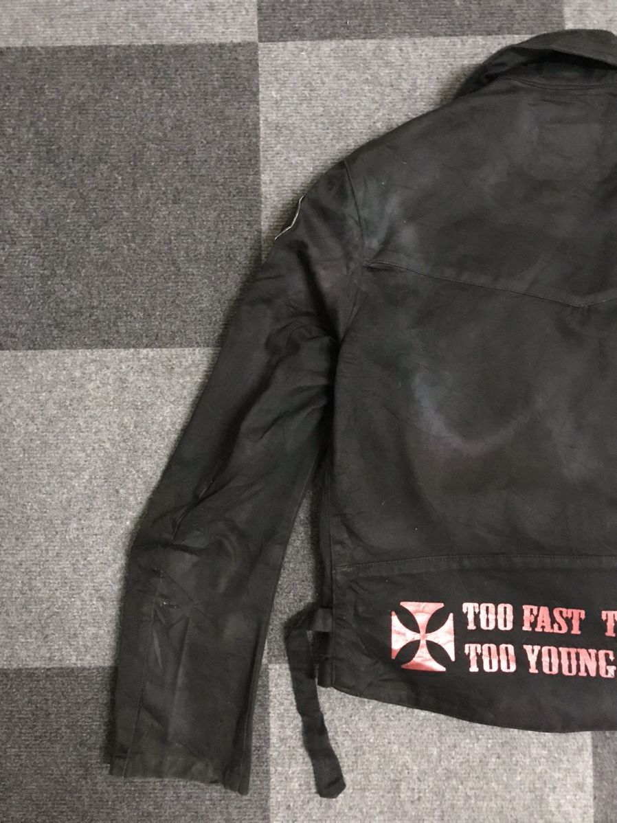 Japanese Brand HIDEROCK Japan Seditionaries Faded Style Punk Jacket Size M / US 6-8 / IT 42-44 - 18 Thumbnail