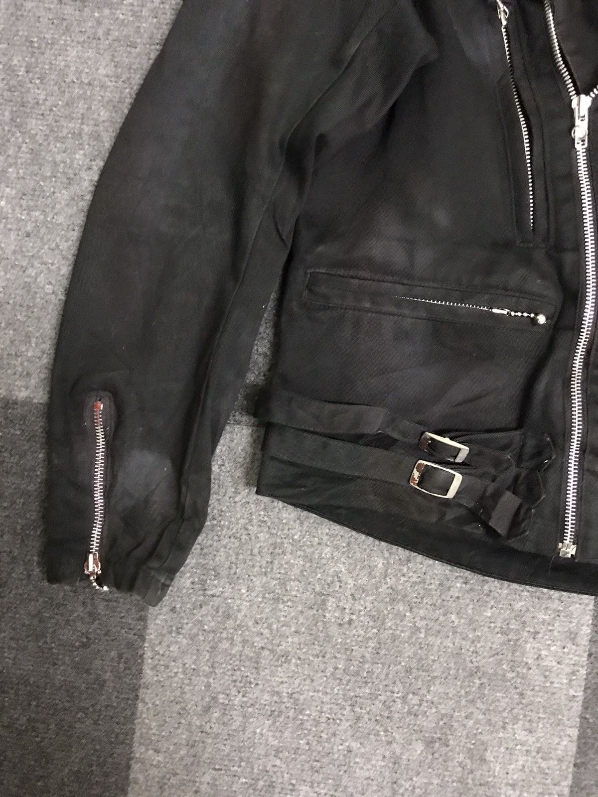 Japanese Brand HIDEROCK Japan Seditionaries Faded Style Punk Jacket Size M / US 6-8 / IT 42-44 - 10 Thumbnail