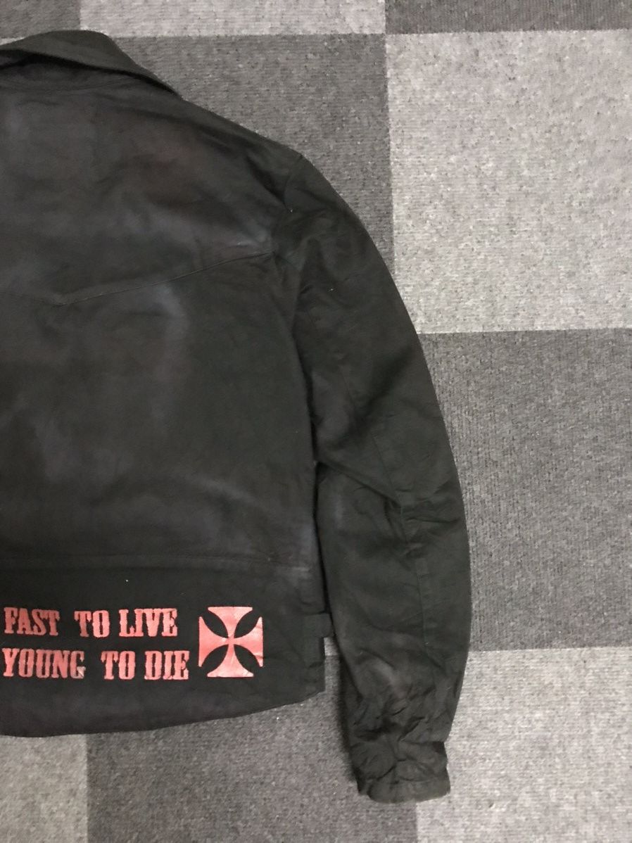 Japanese Brand HIDEROCK Japan Seditionaries Faded Style Punk Jacket Size M / US 6-8 / IT 42-44 - 17 Thumbnail
