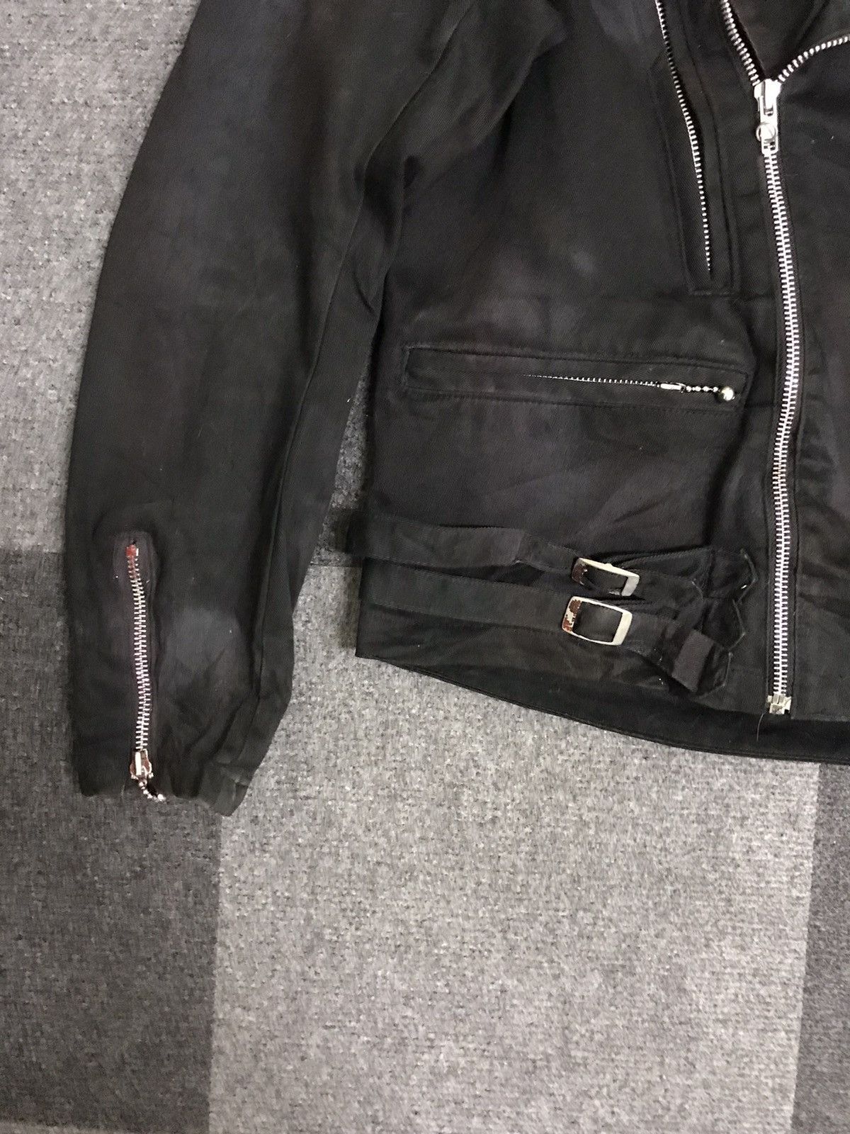 Japanese Brand HIDEROCK Japan Seditionaries Faded Style Punk Jacket Size M / US 6-8 / IT 42-44 - 8 Thumbnail