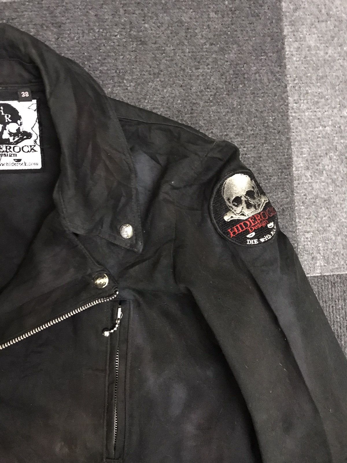 Japanese Brand HIDEROCK Japan Seditionaries Faded Style Punk Jacket Size M / US 6-8 / IT 42-44 - 5 Thumbnail