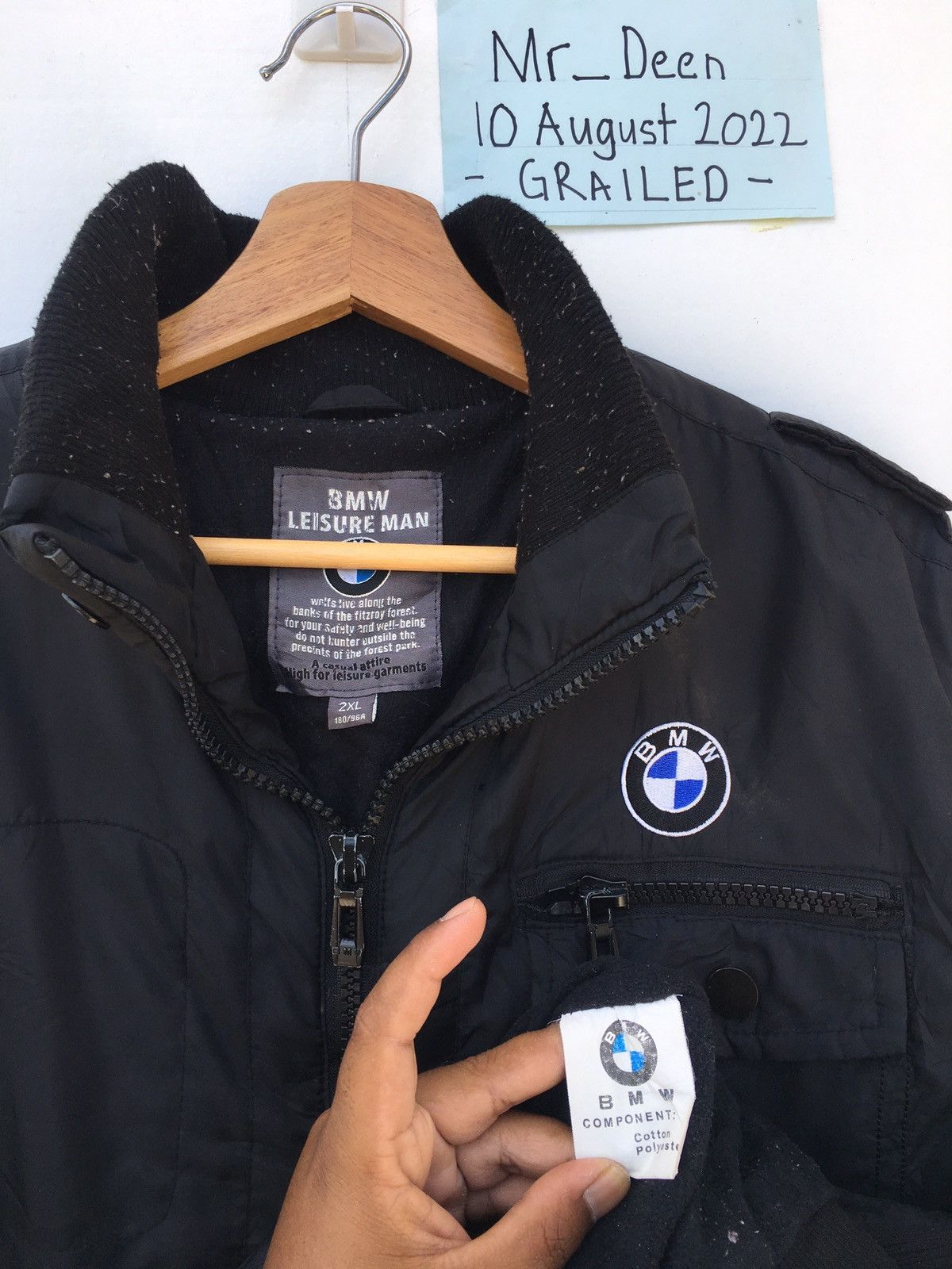 BMW Rare Vintage BMW Logo Racing Jacket Size US L / EU 52-54 / 3 - 11 Thumbnail