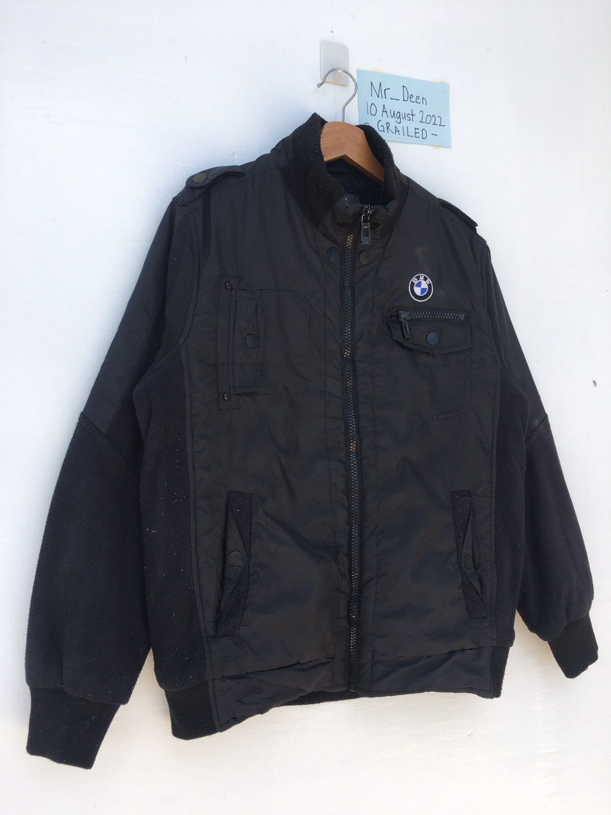 BMW Rare Vintage BMW Logo Racing Jacket Size US L / EU 52-54 / 3 - 3 Thumbnail