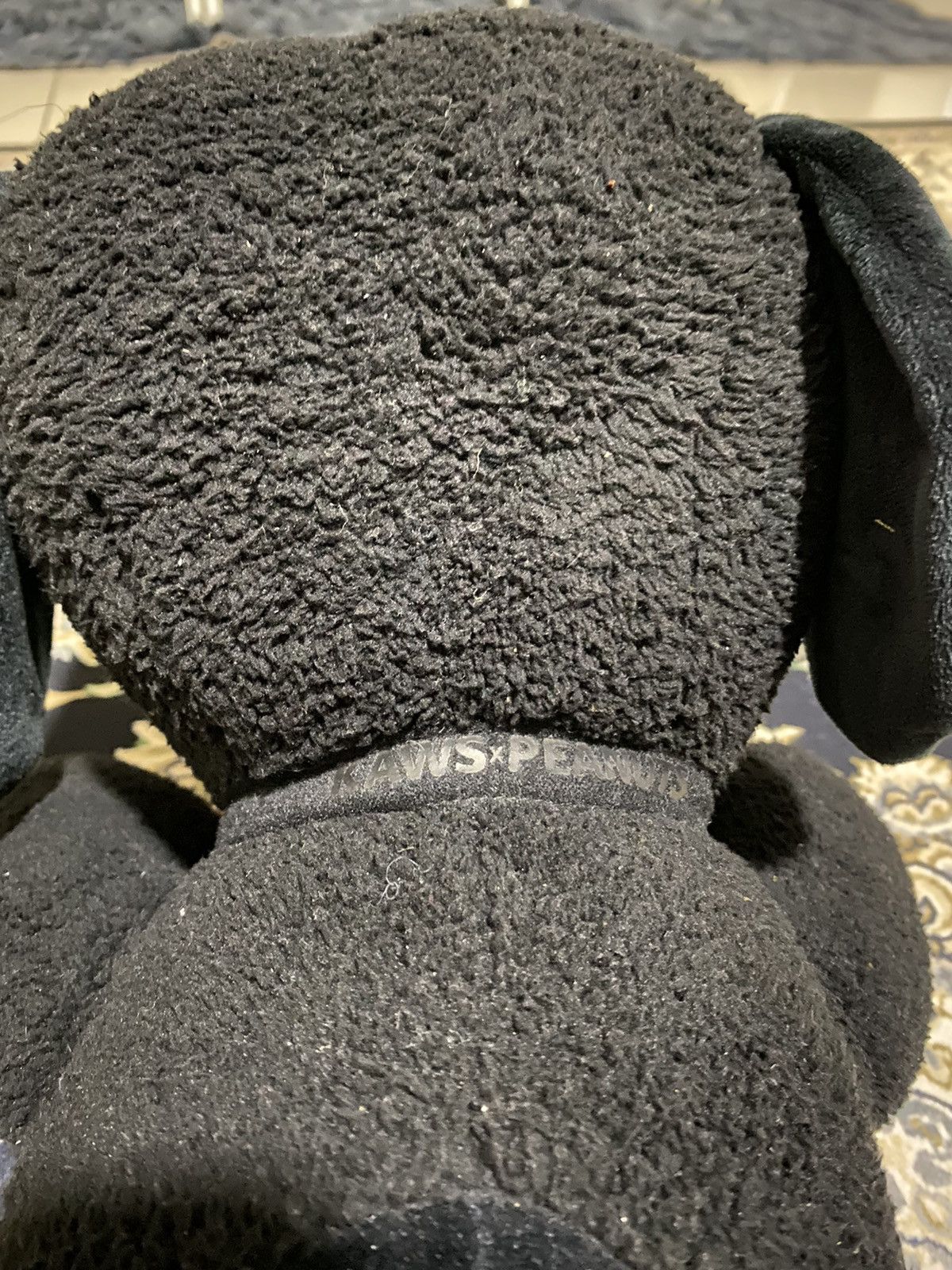 Kaws × Peanuts All black Kaws x Peanuts Snoopy Big Soft Plush Size ONE SIZE - 6 Thumbnail