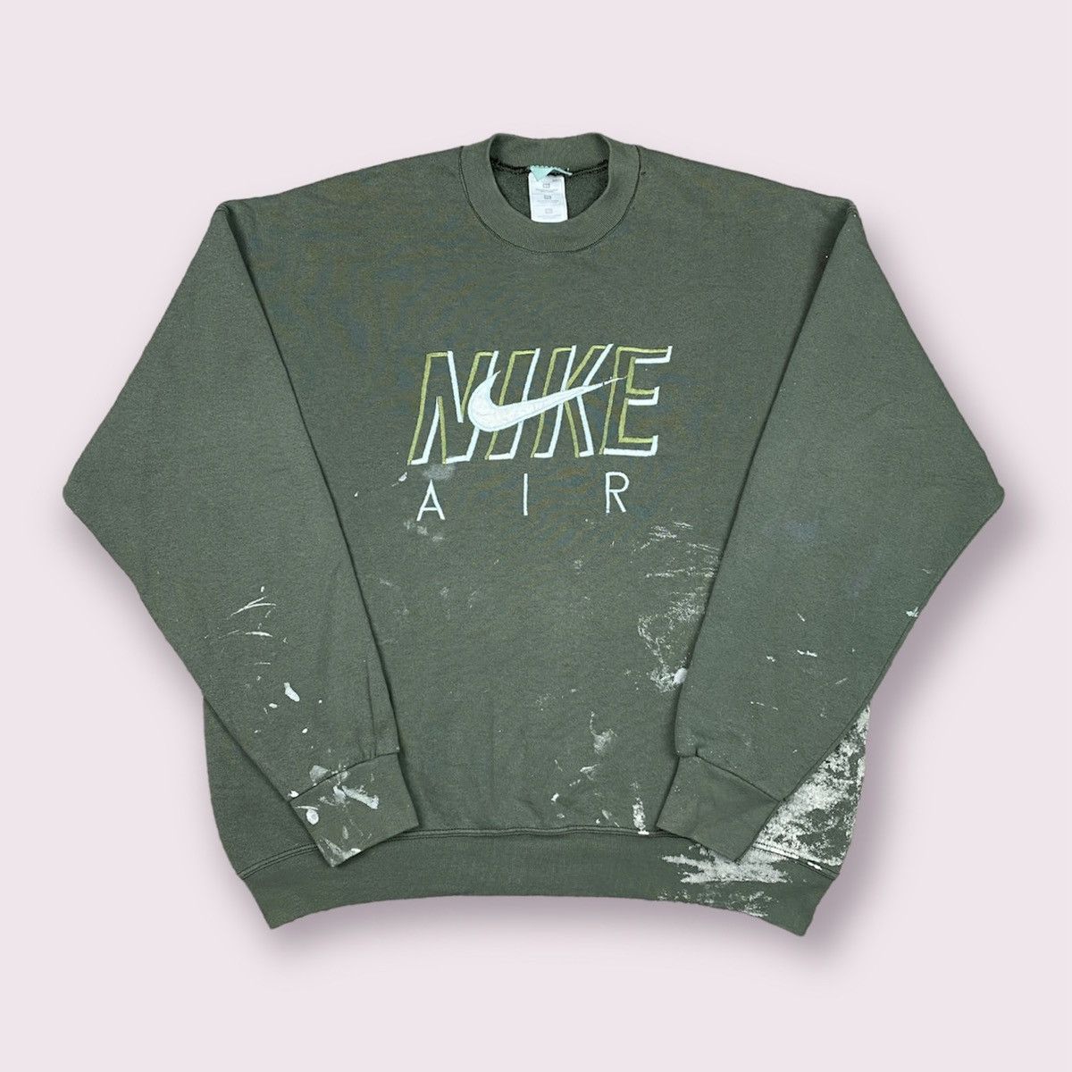 Vintage 90s Nike Air Center Swoosh Sweatshirt Size XL