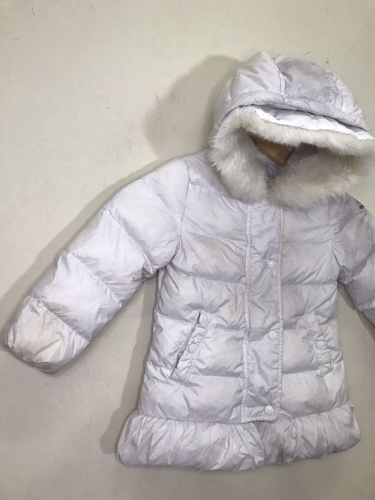 Moncler × Vintage Moncler Down Jacket For Kids X Vintage Size US XXS / EU 40 - 2 Thumbnail