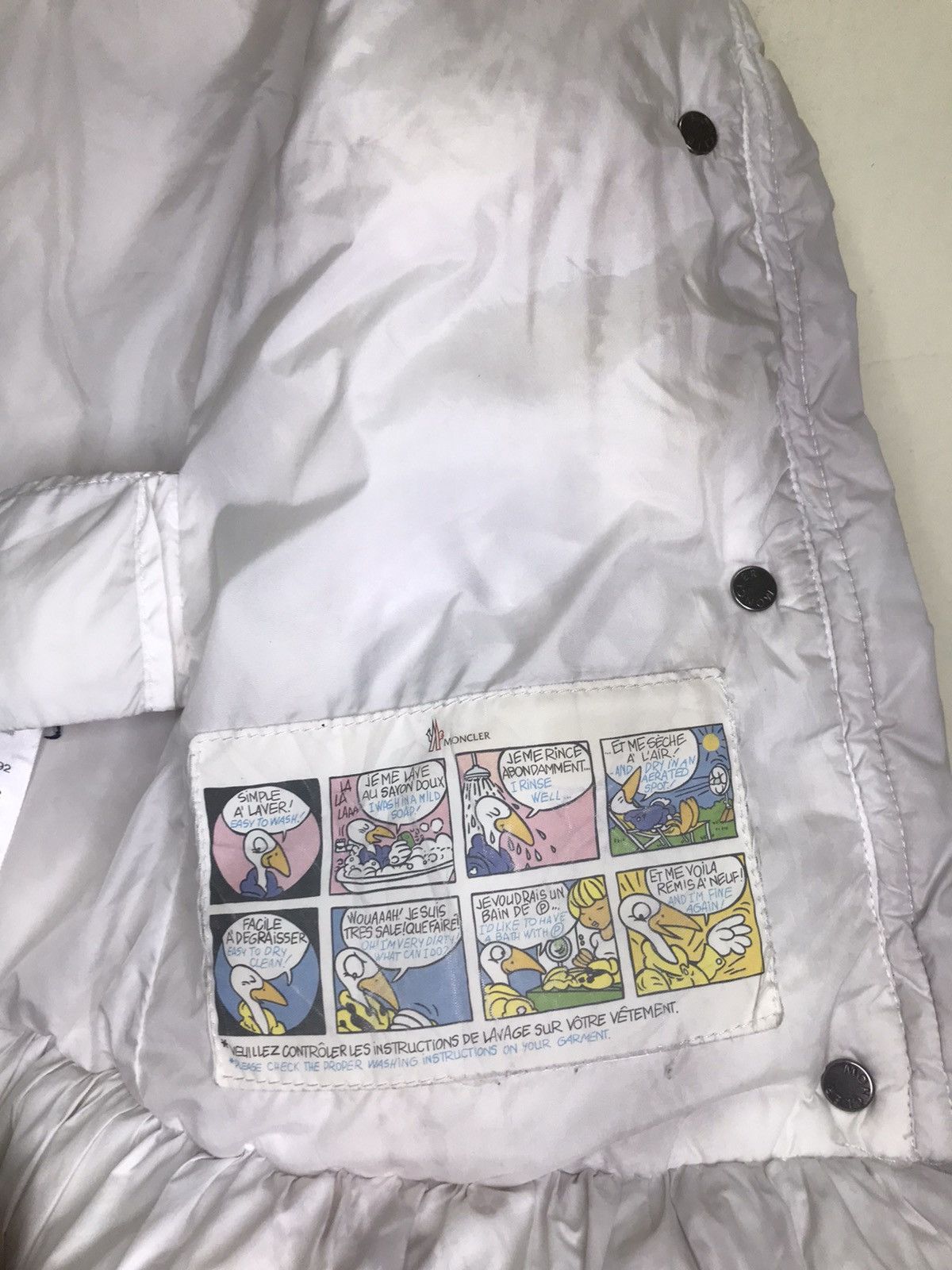 Moncler × Vintage Moncler Down Jacket For Kids X Vintage Size US XXS / EU 40 - 15 Thumbnail