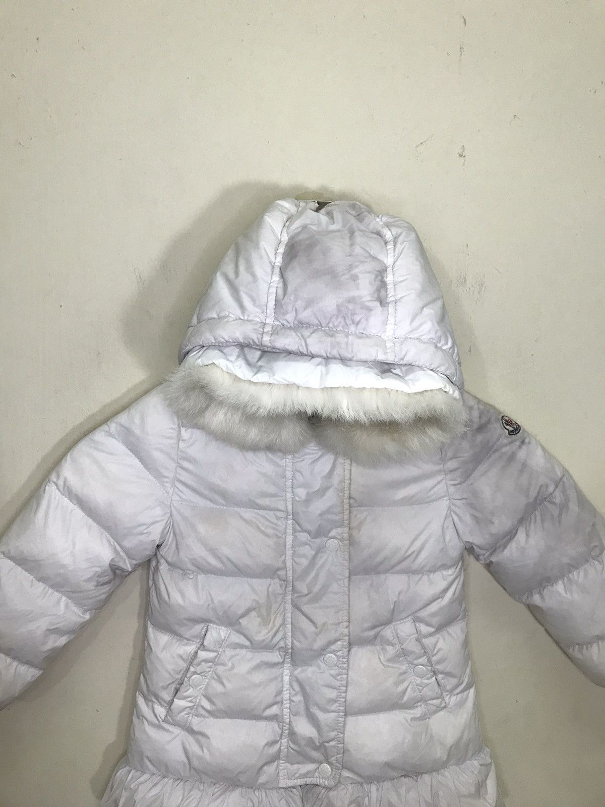 Moncler × Vintage Moncler Down Jacket For Kids X Vintage Size US XXS / EU 40 - 4 Thumbnail
