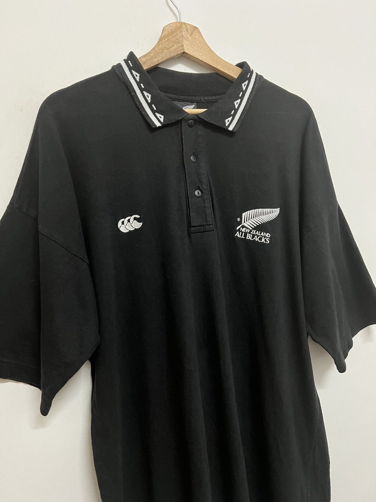 Canterburry Of New Zealand All Blacks Official Polos
