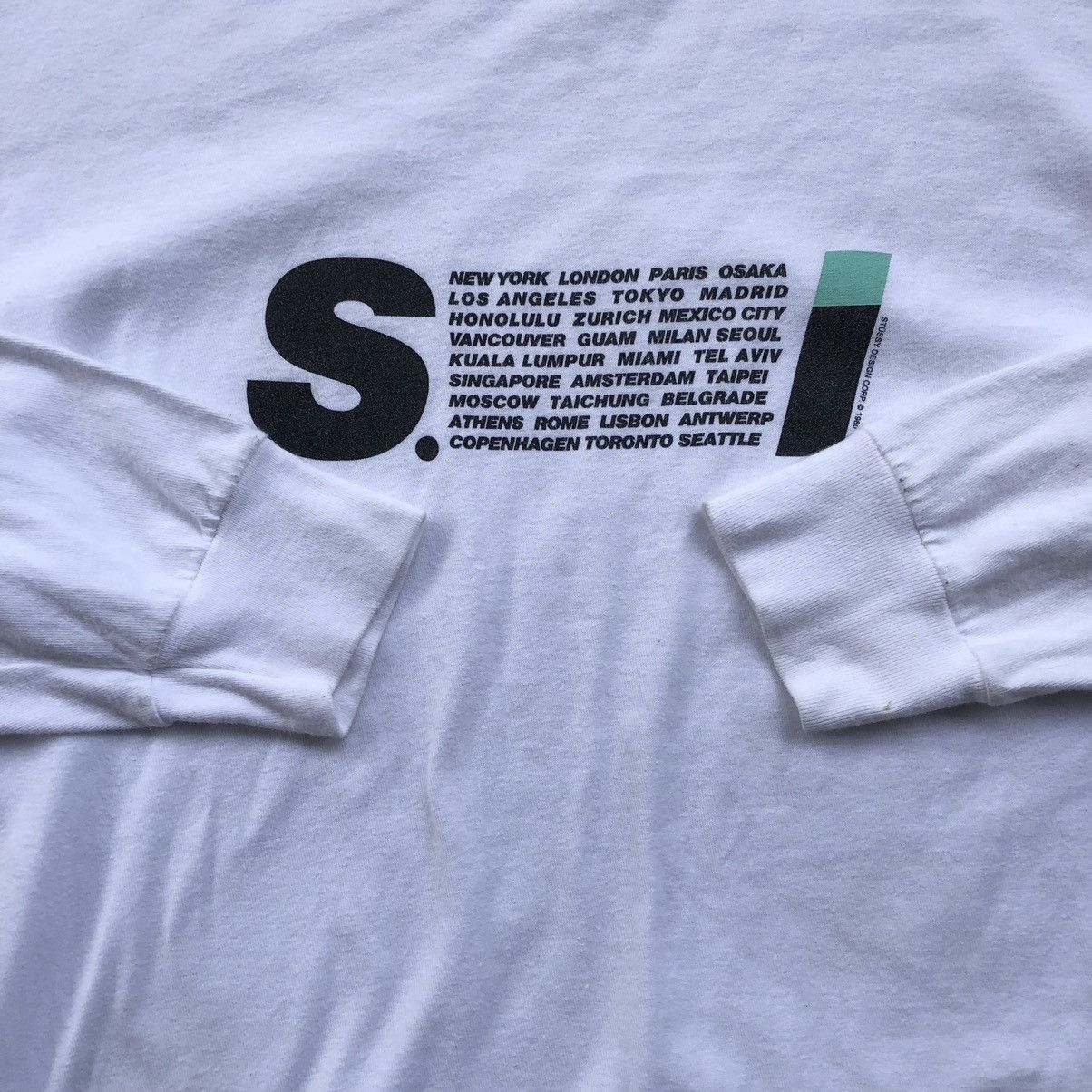 Stüssy SS19 S.I. Issey Miyake Parody T-Shirt | Hypebeast