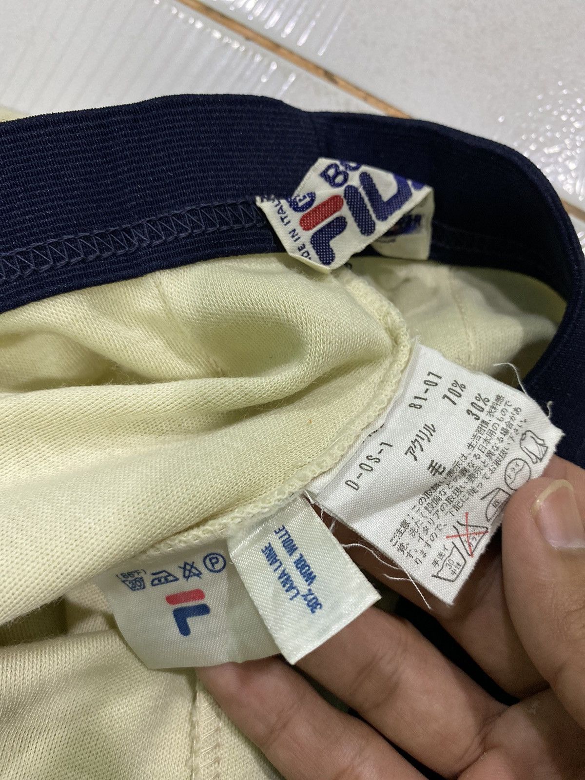 Bjorn Borg × Fila × Vintage Track Pant 80s Fila Bjon Borg Vintage Size US 30 / EU 46 - 6 Thumbnail