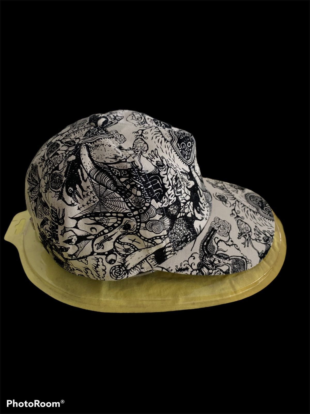 Japanese Brand CA4LA Artwork Baseball Cap Size ONE SIZE - 4 Thumbnail