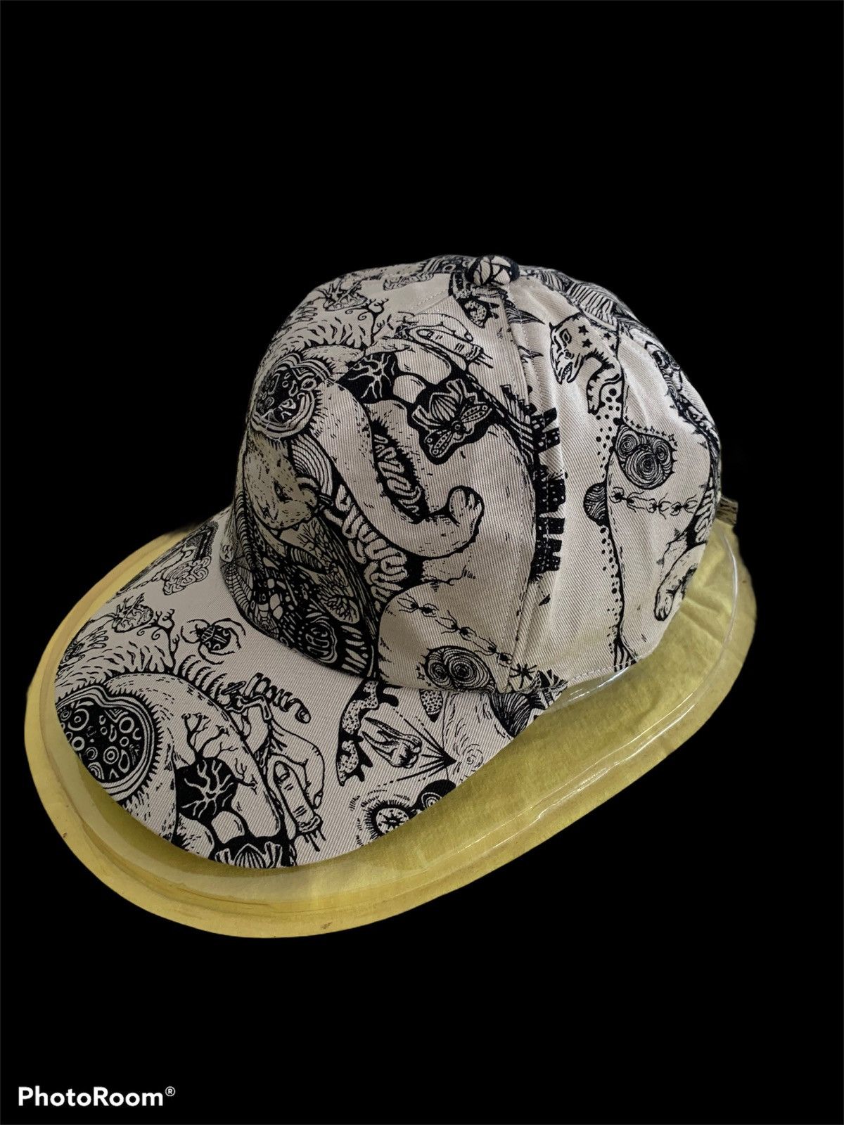 Japanese Brand CA4LA Artwork Baseball Cap Size ONE SIZE - 3 Thumbnail