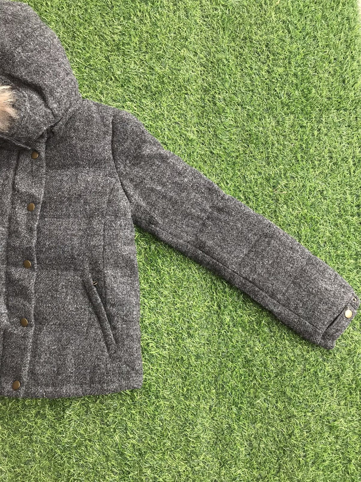Harris Tweed Vintage Harris Tweed Wool Jacket Hoodie Size US S / EU 44-46 / 1 - 3 Thumbnail