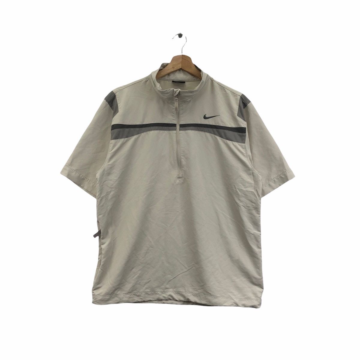 Vintage Nike Swoosh Golfer Half Zip Shirt