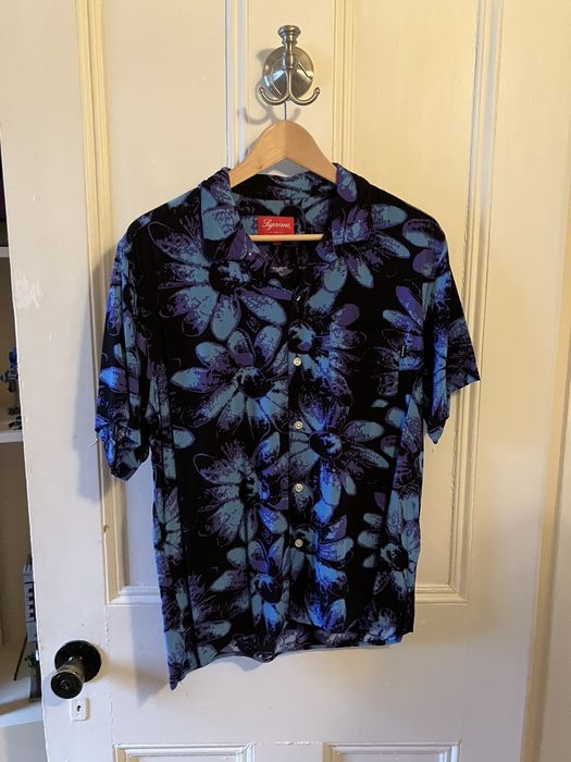 Supreme Supreme daisy rayon shirt | Grailed