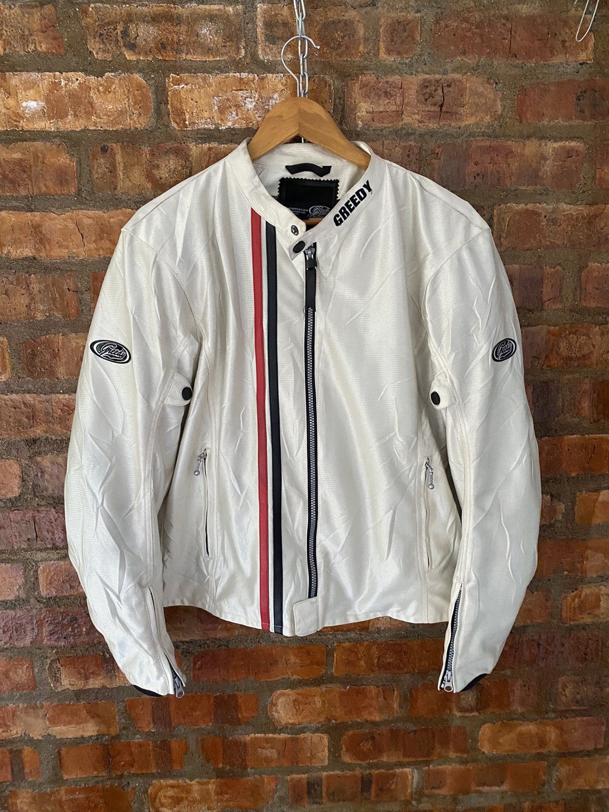 Sports Specialties Vtg Greedy Japan Padded Racing jacket Size US L / EU 52-54 / 3 - 2 Thumbnail