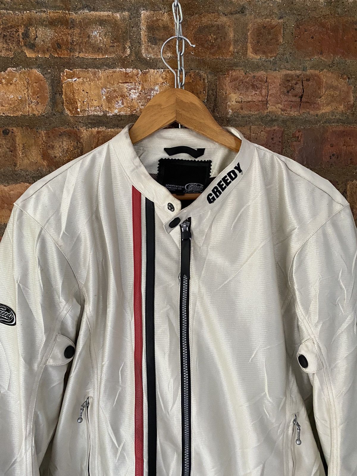 Sports Specialties Vtg Greedy Japan Padded Racing jacket Size US L / EU 52-54 / 3 - 3 Thumbnail