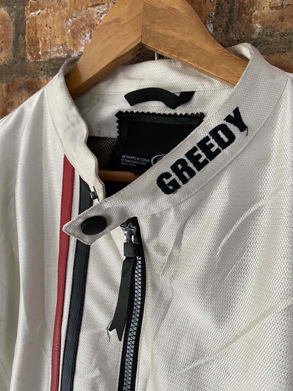 Sports Specialties Vtg Greedy Japan Padded Racing jacket Size US L / EU 52-54 / 3 - 5 Thumbnail