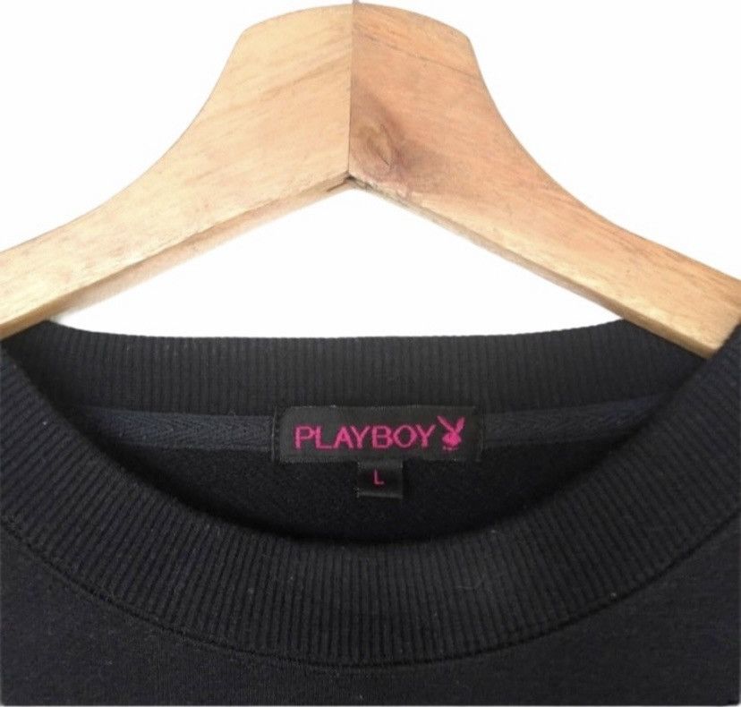 Japanese Brand × Playboy Playboy bunny big logo spellout sweatshirt Size US L / EU 52-54 / 3 - 5 Thumbnail