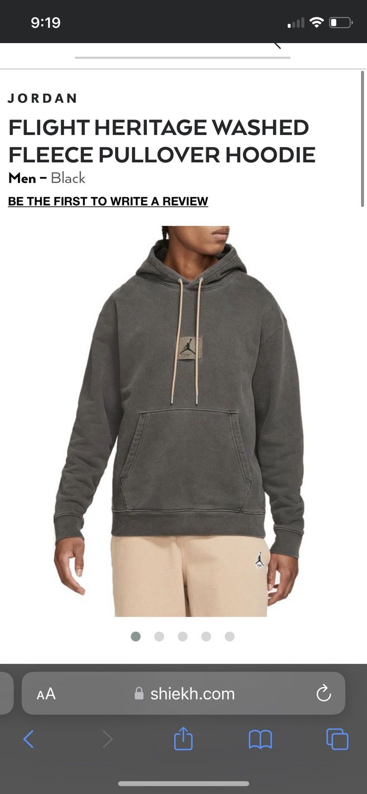 Jordan Brand × Nike Jordan flight heritage washed fleece pullover hoodie Size US M / EU 48-50 / 2 - 5 Thumbnail