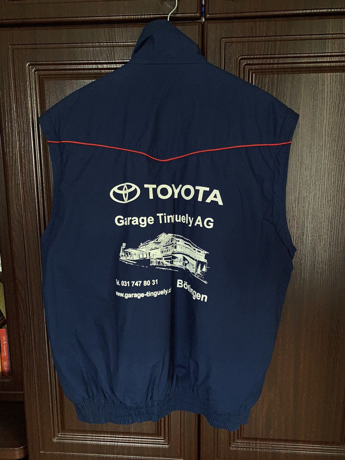 Vintage Vintage Toyota 2in1 Racing Team Jacket Vest Subaru Yamaha Size US L / EU 52-54 / 3 - 4 Thumbnail