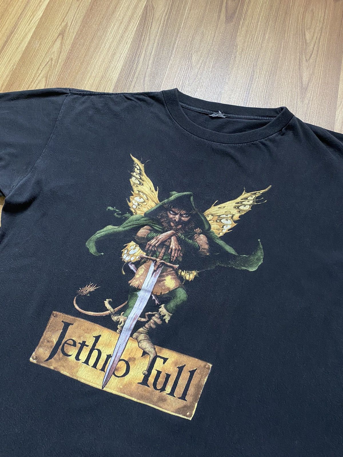 Band Tees Vintage Jethro Tull Tee T Shirt Pink Floyd Deep Purple Size US XL / EU 56 / 4 - 2 Thumbnail