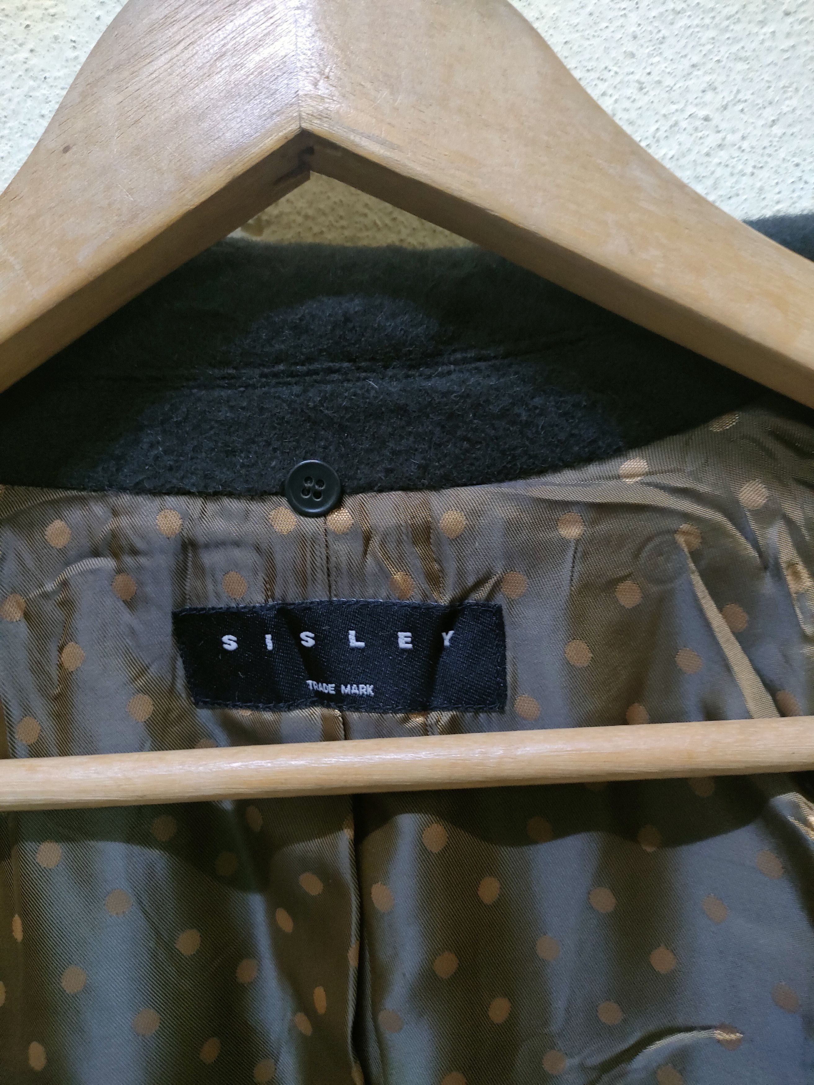 Sisley 💥 Best Offer 💥 Sisley Wool Long Jacket Size S / US 4 / IT 40 - 7 Thumbnail