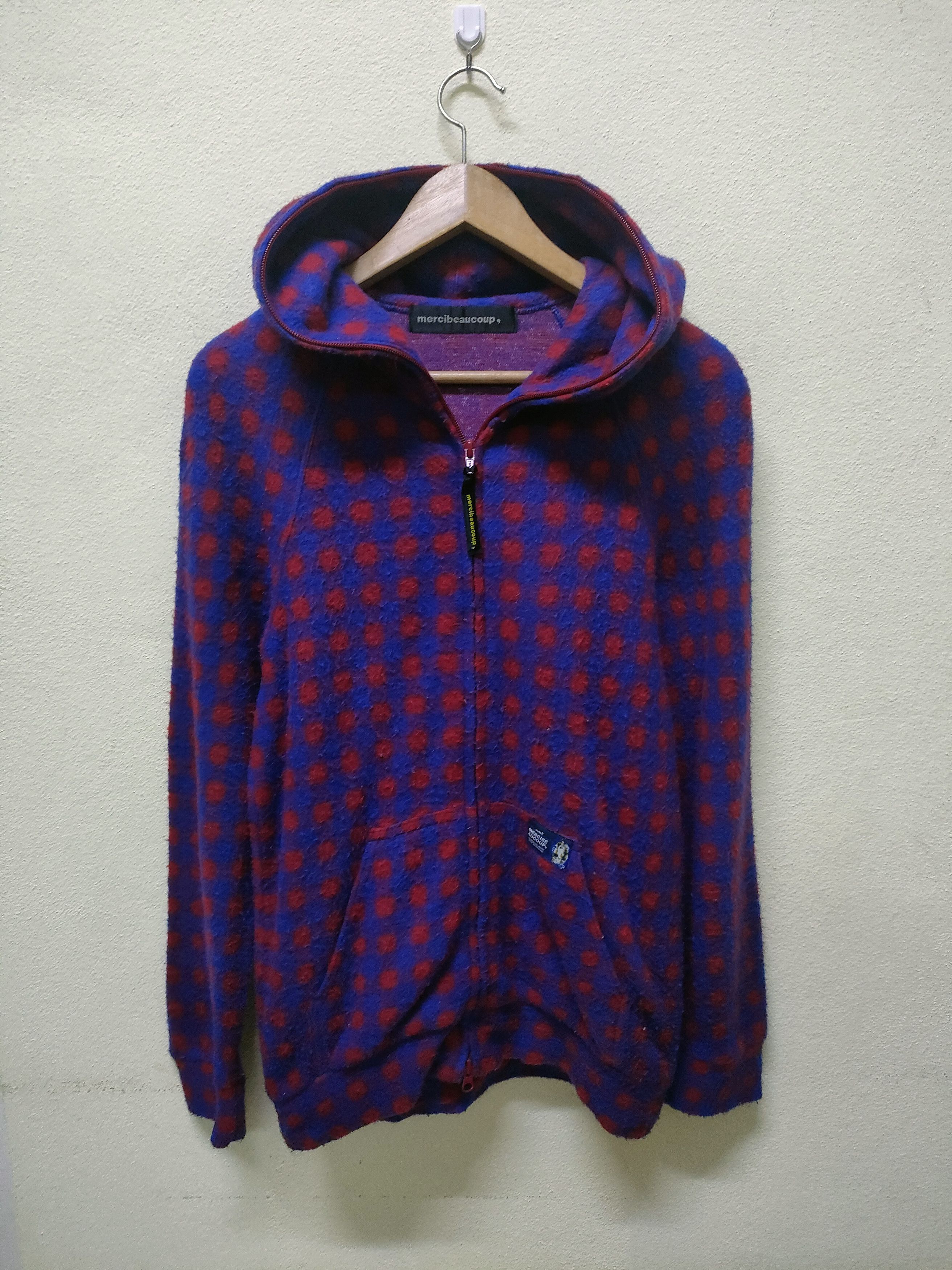 Japanese Brand Rare🔥Mercibeaucoup Full Zipper Hoodie Size US S / EU 44-46 / 1 - 2 Thumbnail